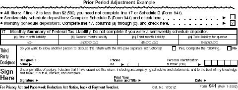 Prior Period Adjustment Example