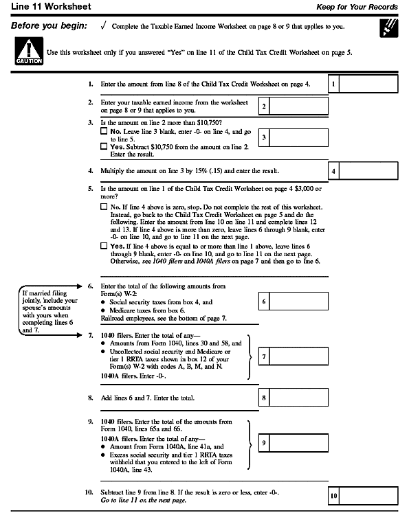 Line 11 worksheet page 1