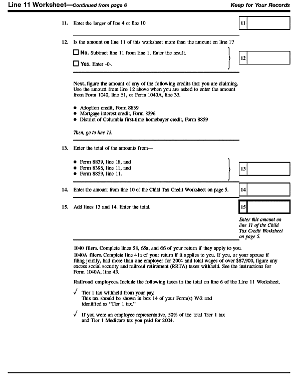  Line 11 worksheet page 2