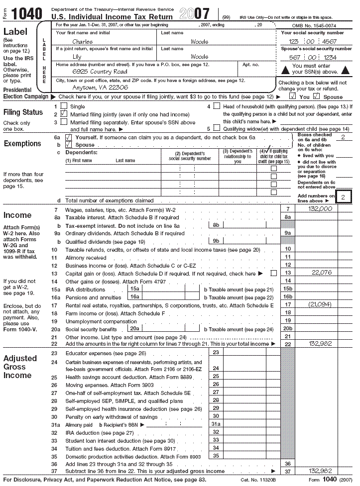 download tax form 1040
